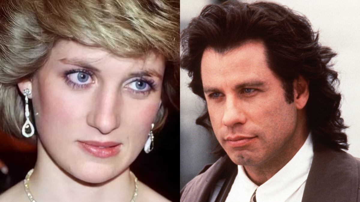 Princesa Diana y John Travolta