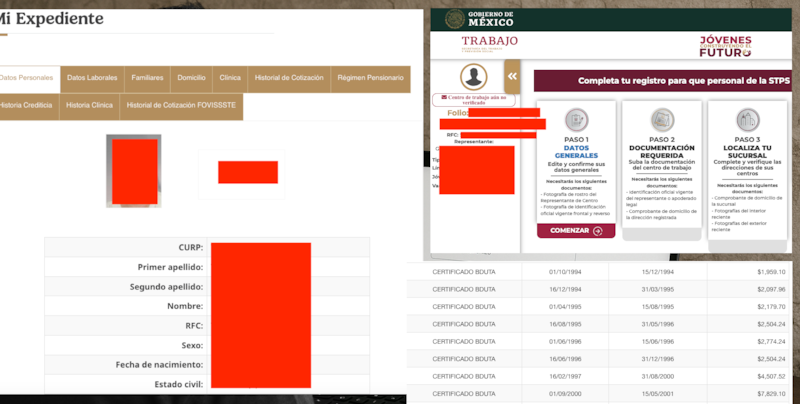 Publimetro verificó que varias claves aún funcionan; permiten descargar documentos oficiales del ISSSTE con sello digital válido.