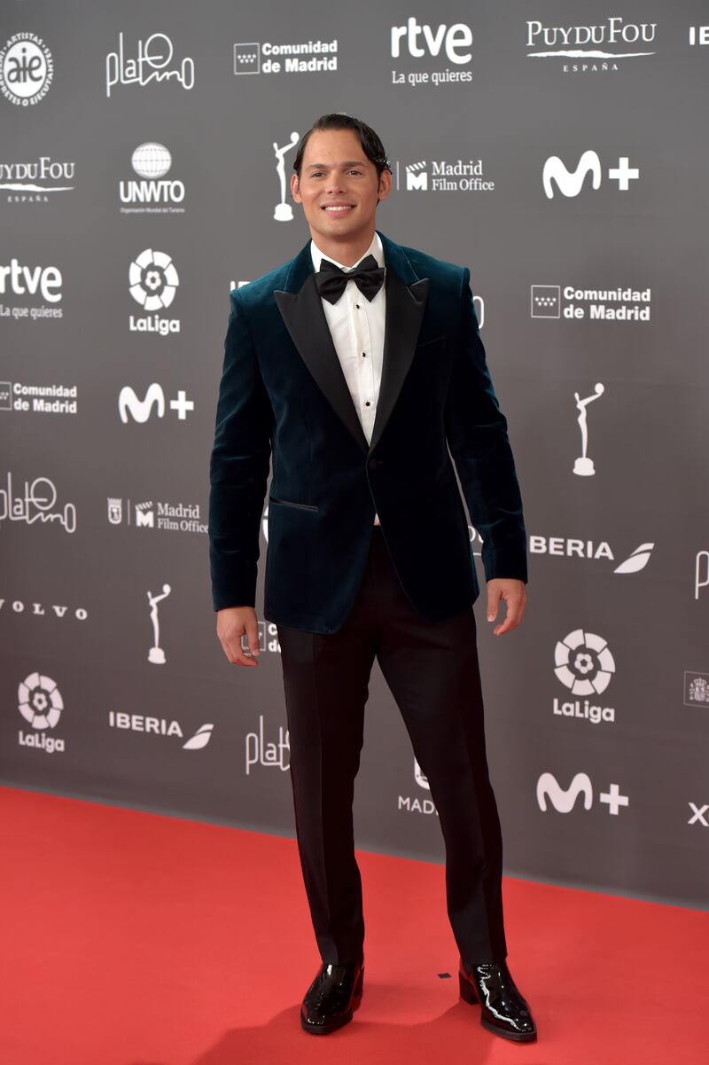 Alfombra roja de los premios Platino 2023