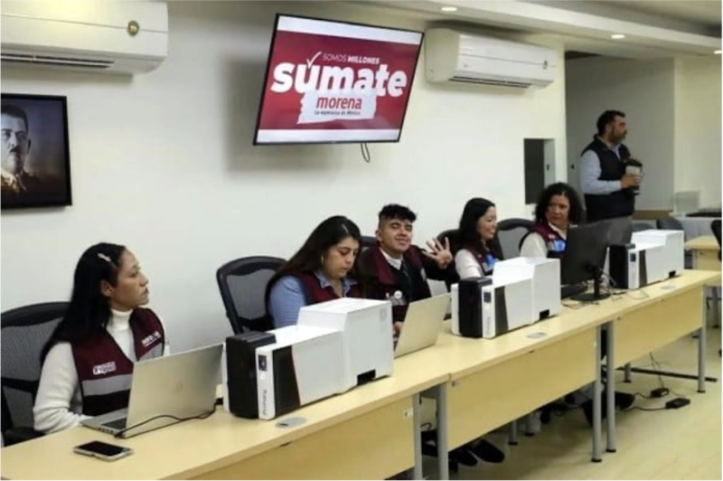 Módulos de afiliación de Morena