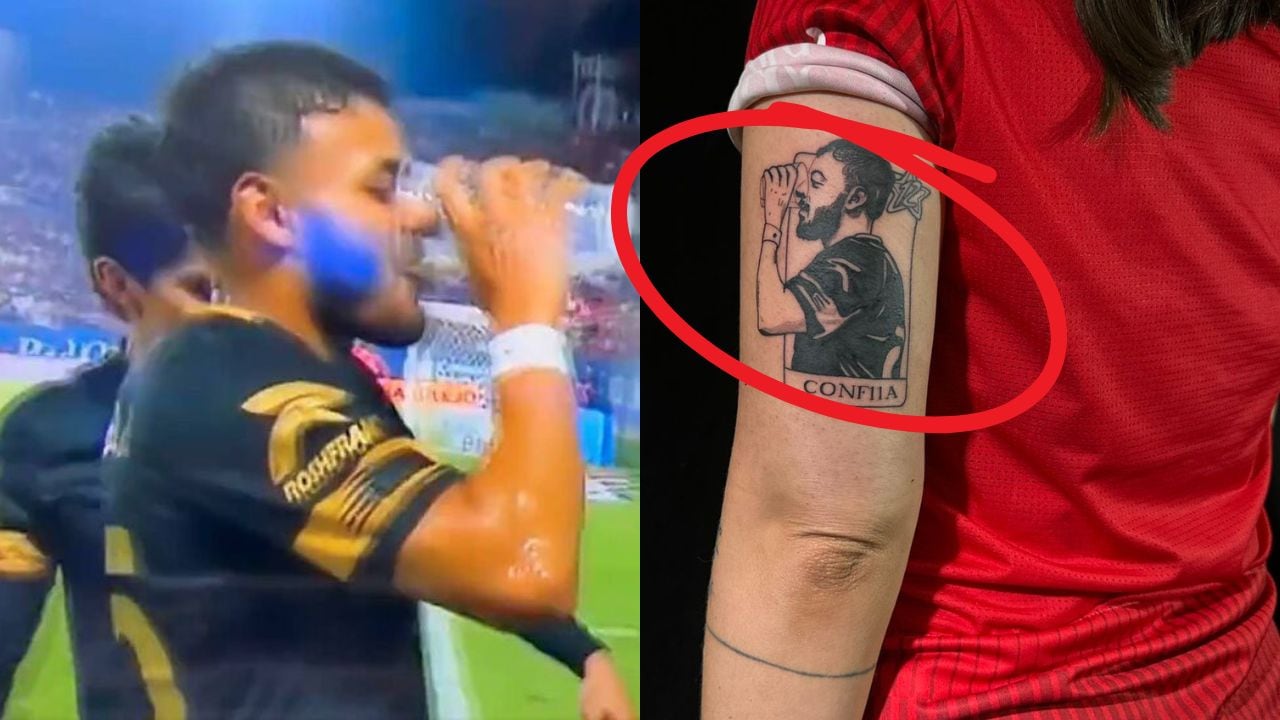 Sophía Henríquez se tatúa la imagen de Alexis Vega