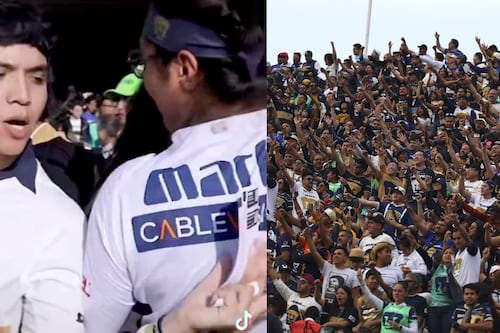 Captan a aficionado de Pumas robando un boleto previo a la final ante Cruz Azul en CU