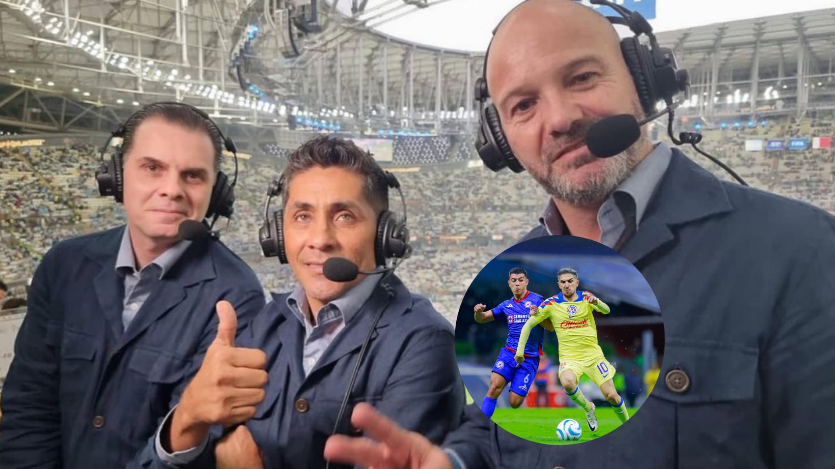 TV Azteca transmitirá las semifinales con Martinoli, Campos y Luis García.