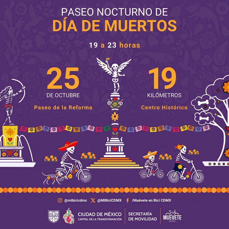 Paseo de Día de muertos 2025