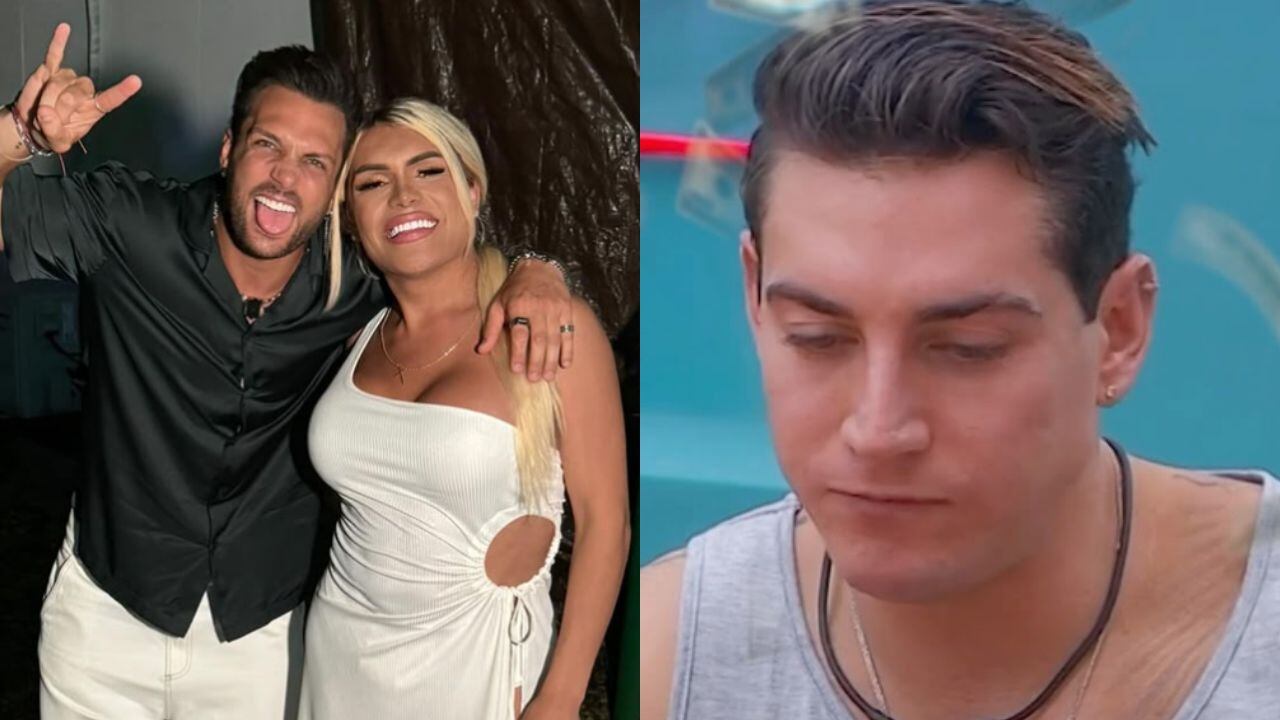 Nicola Porcella, Wendy Guevara y Agustín Fernández