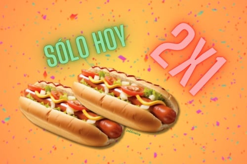 Celebra el Día Nacional del Hot Dog con una irresistible promoción de 2x1 en esta tienda