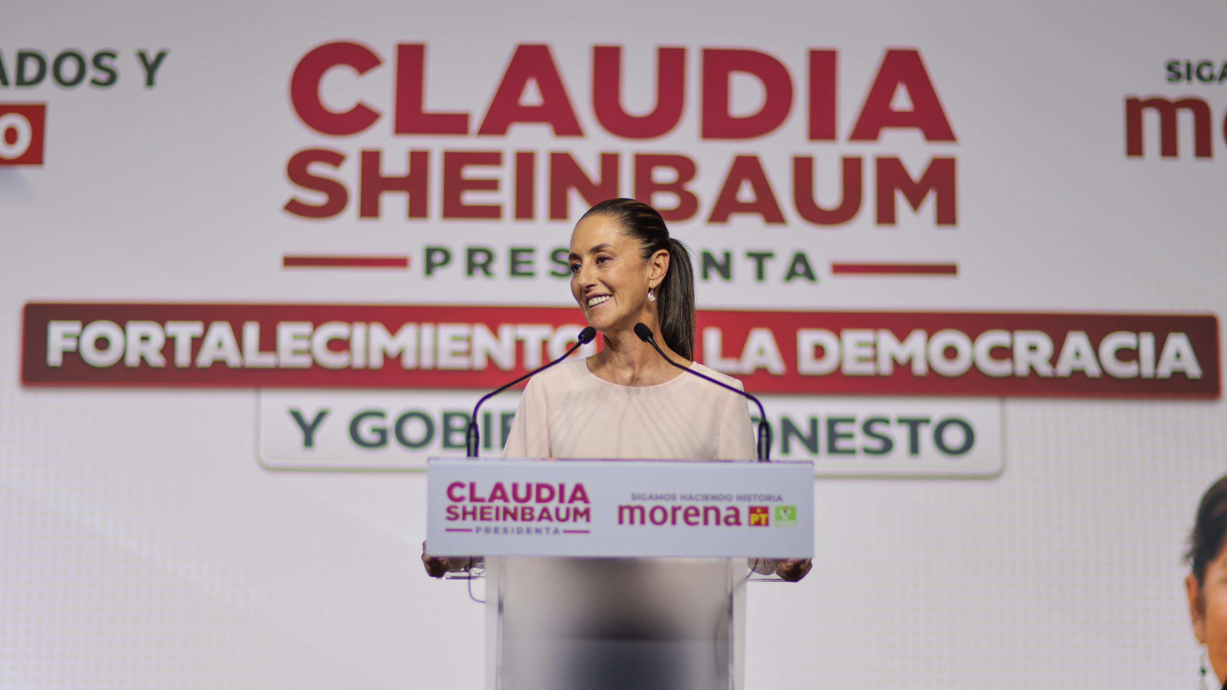 Sheinbaum presenta estrategia para combatir la corrupción previo a debate presidencial