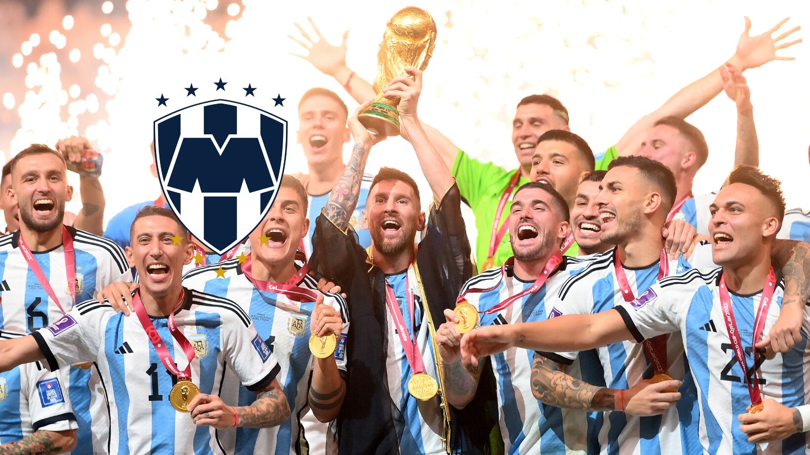 Rayados tiene en la mira a un campeón del mundo con argentina.