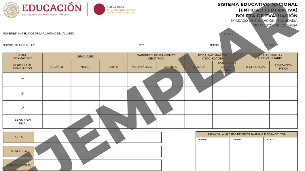 El documento tiene cambios por la implementación del nuevo modelo educativo. (Especial)