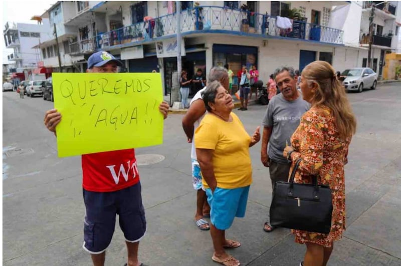 Acapulco desabasto de agua
