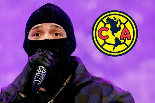 ¿Aficionado Águila? Peso Pluma festejó el título de Campeones Cup con el América