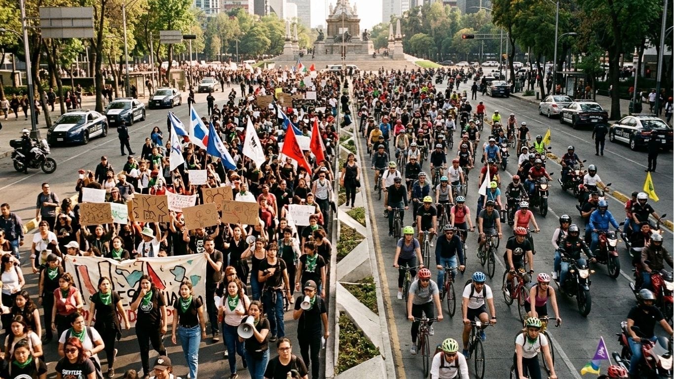 Protestas en la CDMX