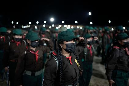 EZLN conmemora 30 años de su levantamiento.