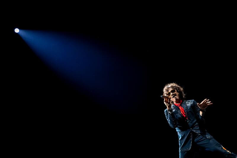 El cantante cerró su gira por México
