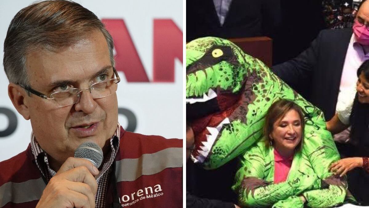 Marcelo Ebrard y Xóchitl Gálvez