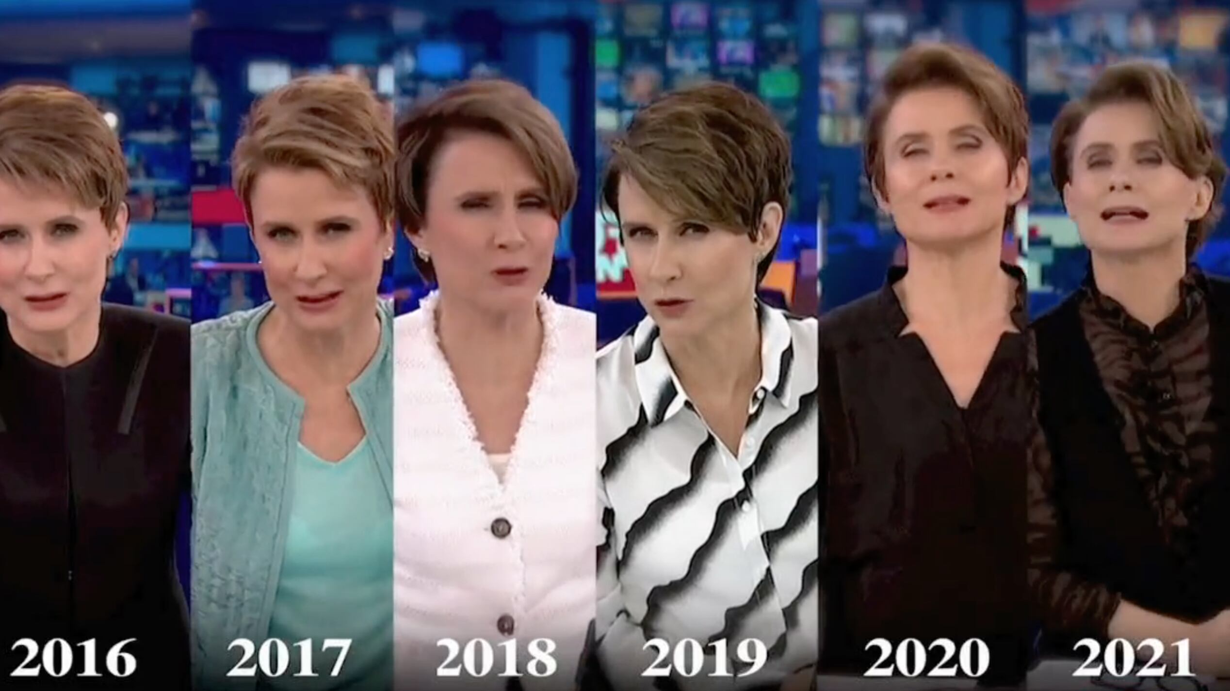 La periodista se despidió este lunes en la última emisión que encabezó. (Especial/N+)