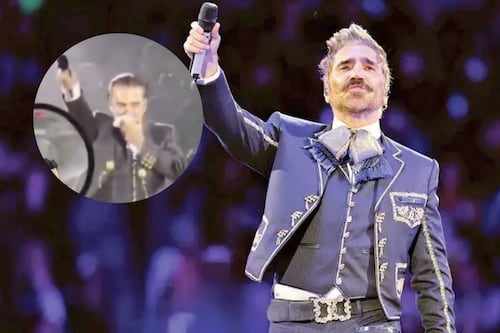 Filtran video de Alejandro Fernández a punto de vomitar en concierto de Puebla; “estaba medio tomado”
