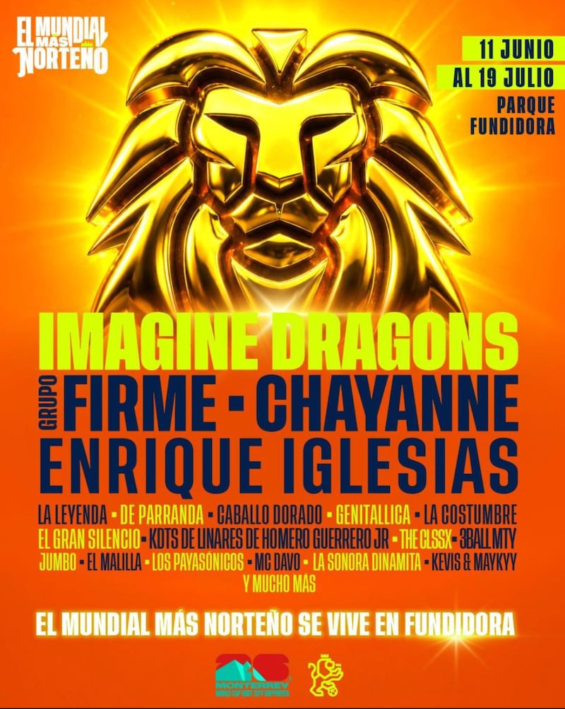 Así el cartel del Mundial más norteño