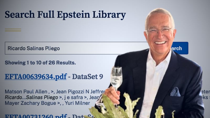 Los correos que recibían Salinas Pliego y Epstein: cenas privadas y una red de intelectuales