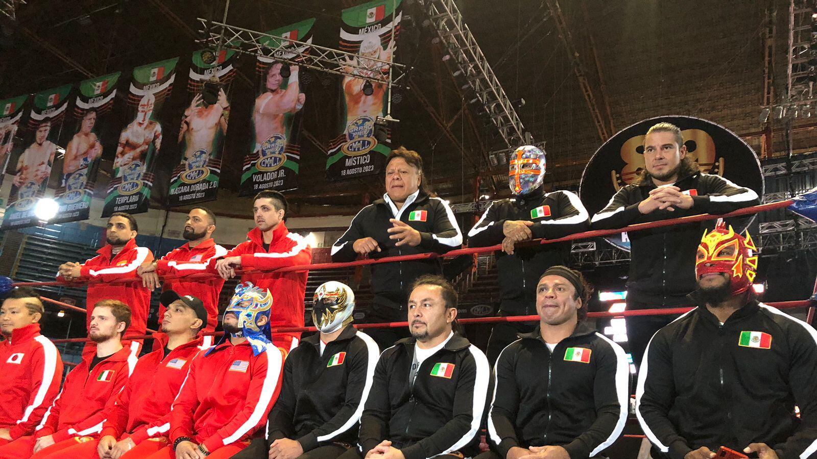 Listos los dos equipos para el Grand Prix del CMLL I Iván Navarro