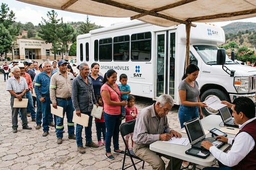 SAT sale a las calles: lleva trámites gratis y sin cita a más estados
