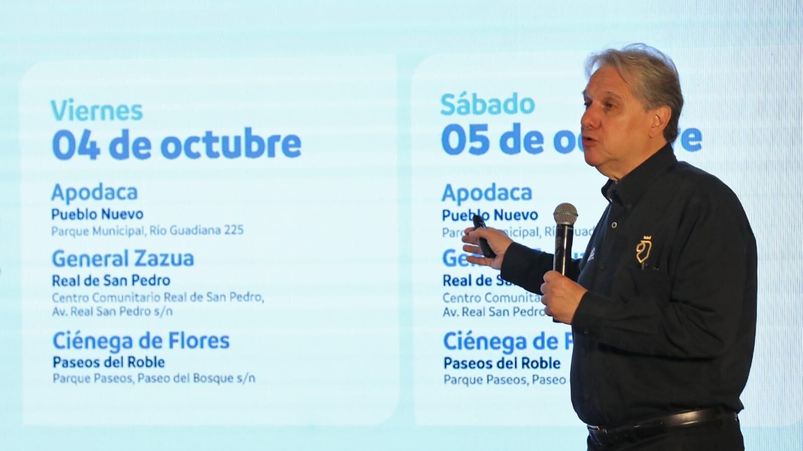 El director de Agua y Drenaje de Monterrey destacó que se realizarán de manera permanente en Juárez y García, en sus oficinas comerciales.
