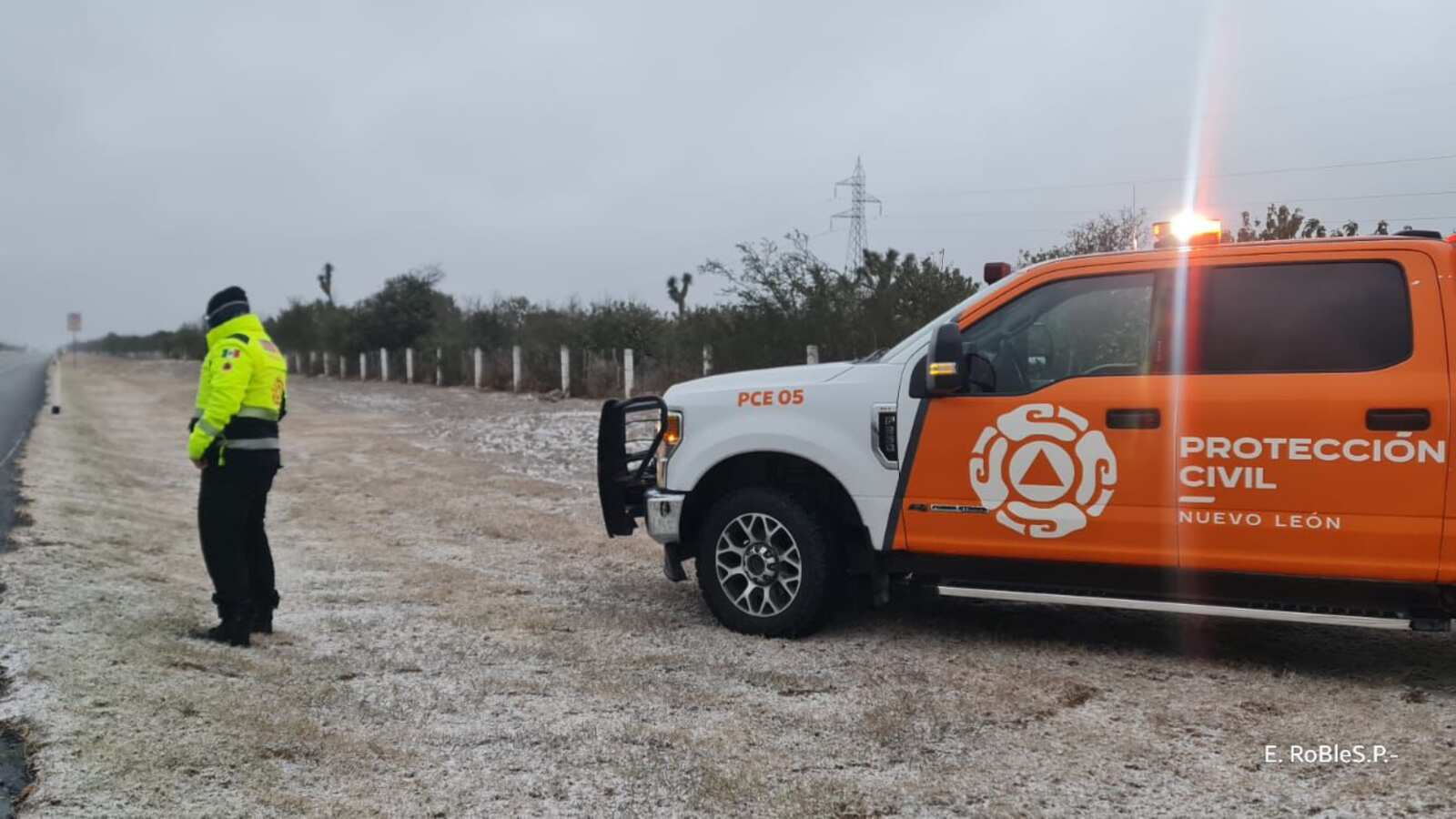 Protección Civil mantiene una vigilancia constante en las carreteras del Estado.