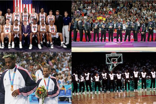 Los “Dream Team” que EU ha enviado al basquetbol de Juegos Olímpicos