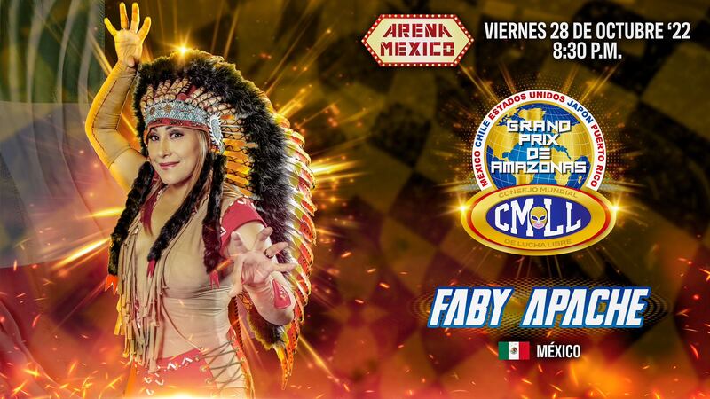 La histórica gladiadora debutará en la Arena México en el Grand Prix I CMLL