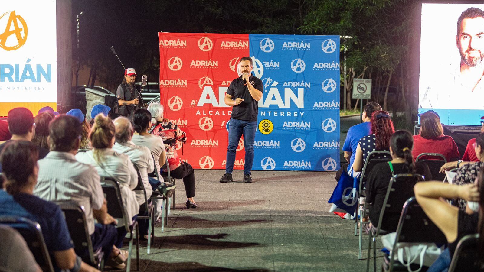 Reconocen campaña electoral de Adrián de la Garza