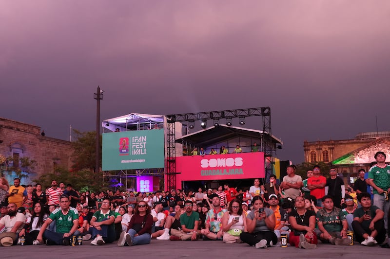 El Fan Fest, parques y plazas transmitirán partidos del Mundial 2026 en el AMG. IMAGEN ILUSTRATIVA/ GOBIERNO DE GUADALAJARA