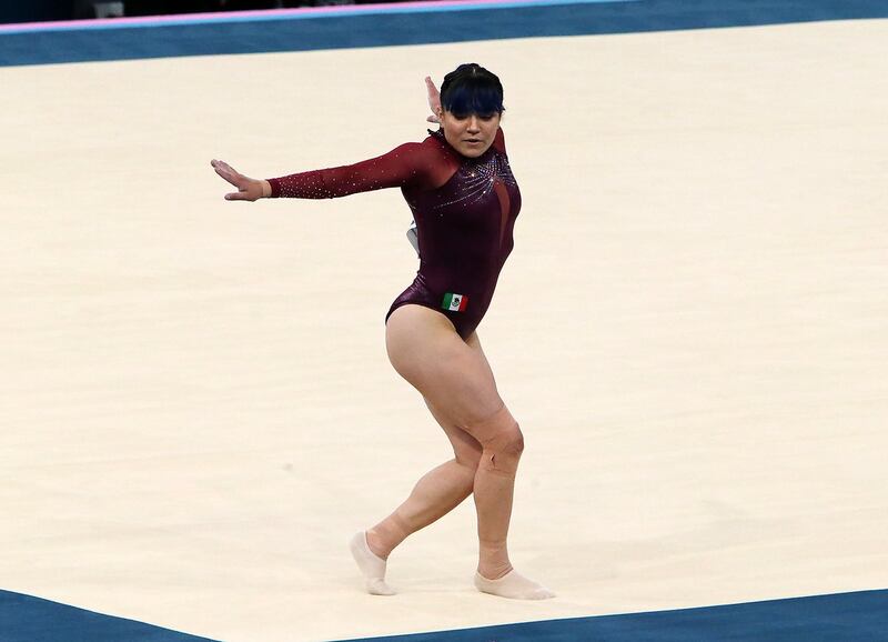 Alexa Moreno revela que compitió lesionada en la primera ronda del All Around. Imagen: @CONADE.