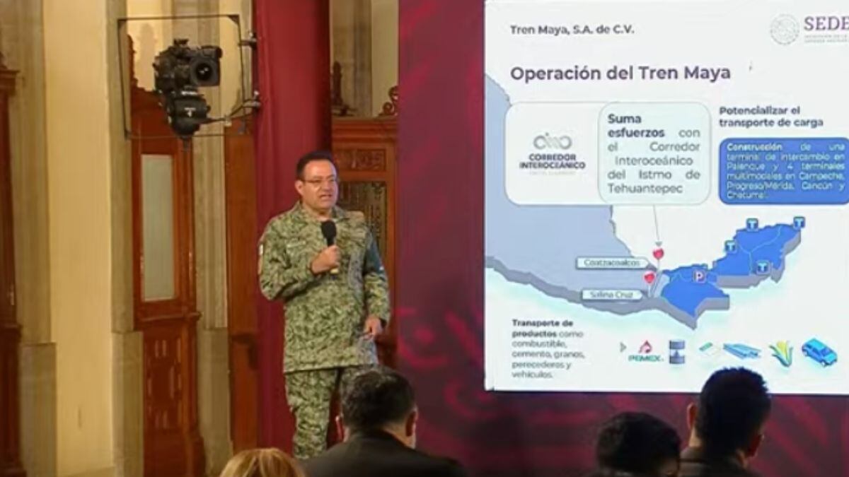 Óscar David Lozano Águila, director general de la empresa Tren Maya S.A de C.V.