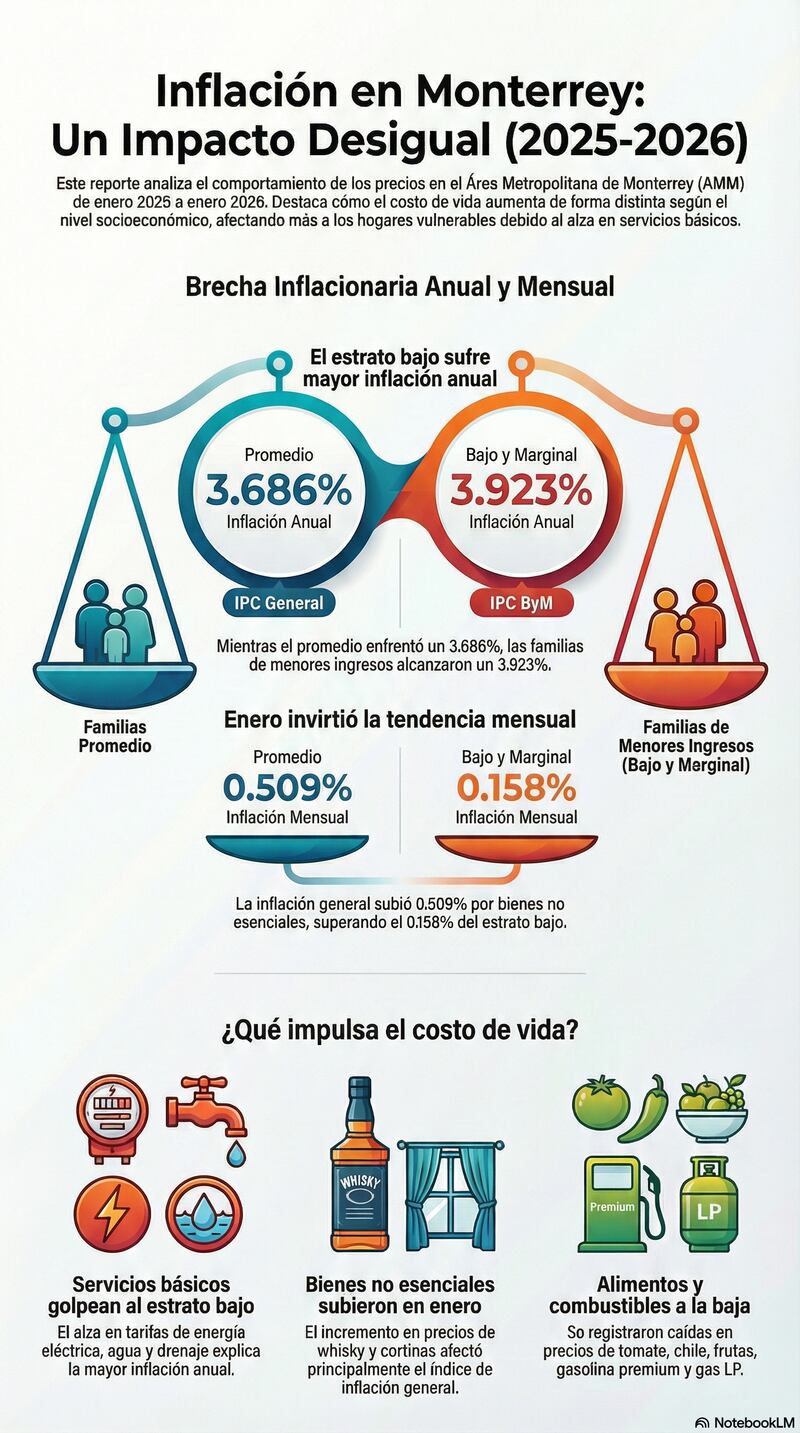 Impacto de inflación en Nuevo León.