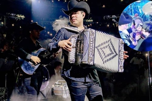 Video: ¿Alfredo Olivas fue amenazado en el Palenque de Pachuca? Recibió misterioso regalo y detuvo concierto