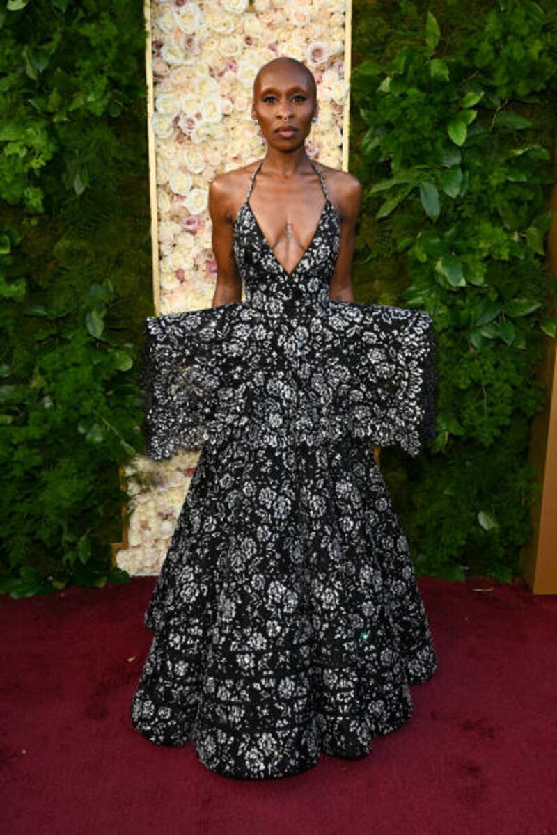 Alfombra Roja Globos de Oro 2025, Cynthia Erivo - Getty Images