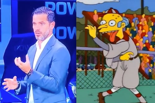 ¡Se hizo canon! Fernando Gago emula al Sr. Burns con sus indicaciones