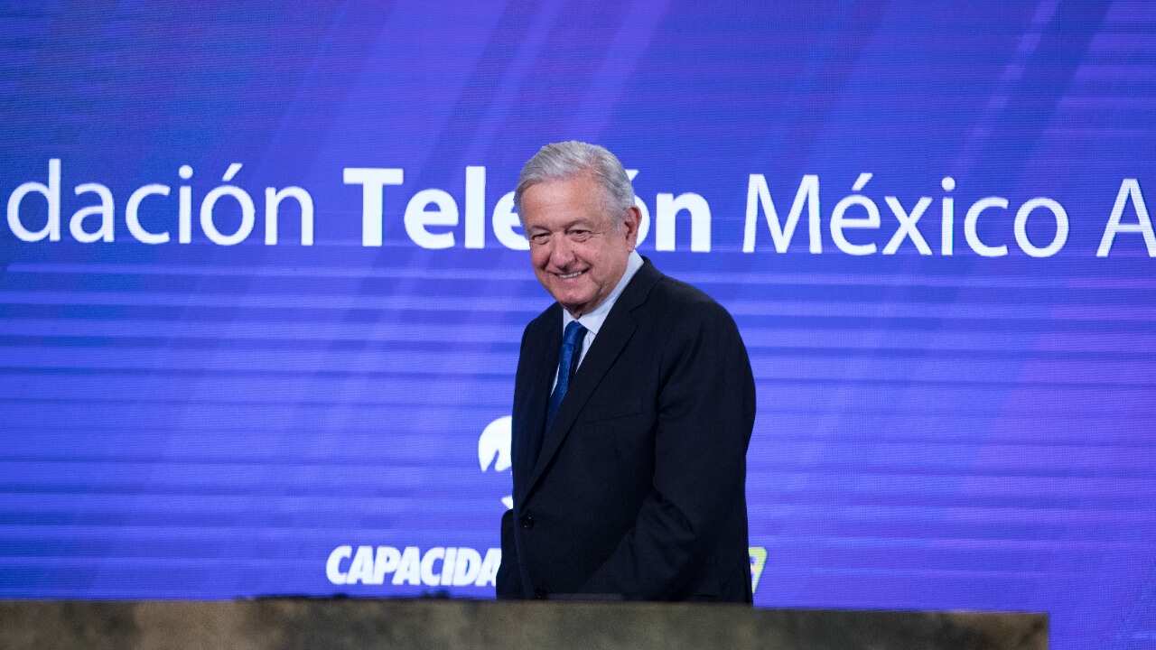 Andrés Manuel López Obrador durante la conferencia de prensa matutina de este jueves