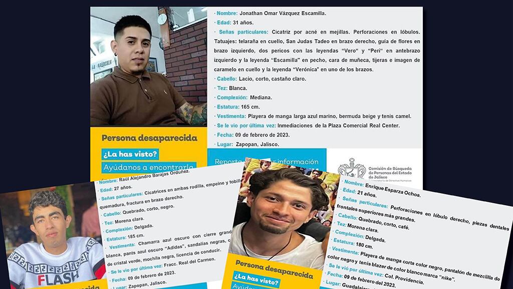La tercera de las víctimas sólo estaba identificado como Osmar, pero su nombre real es Omar.