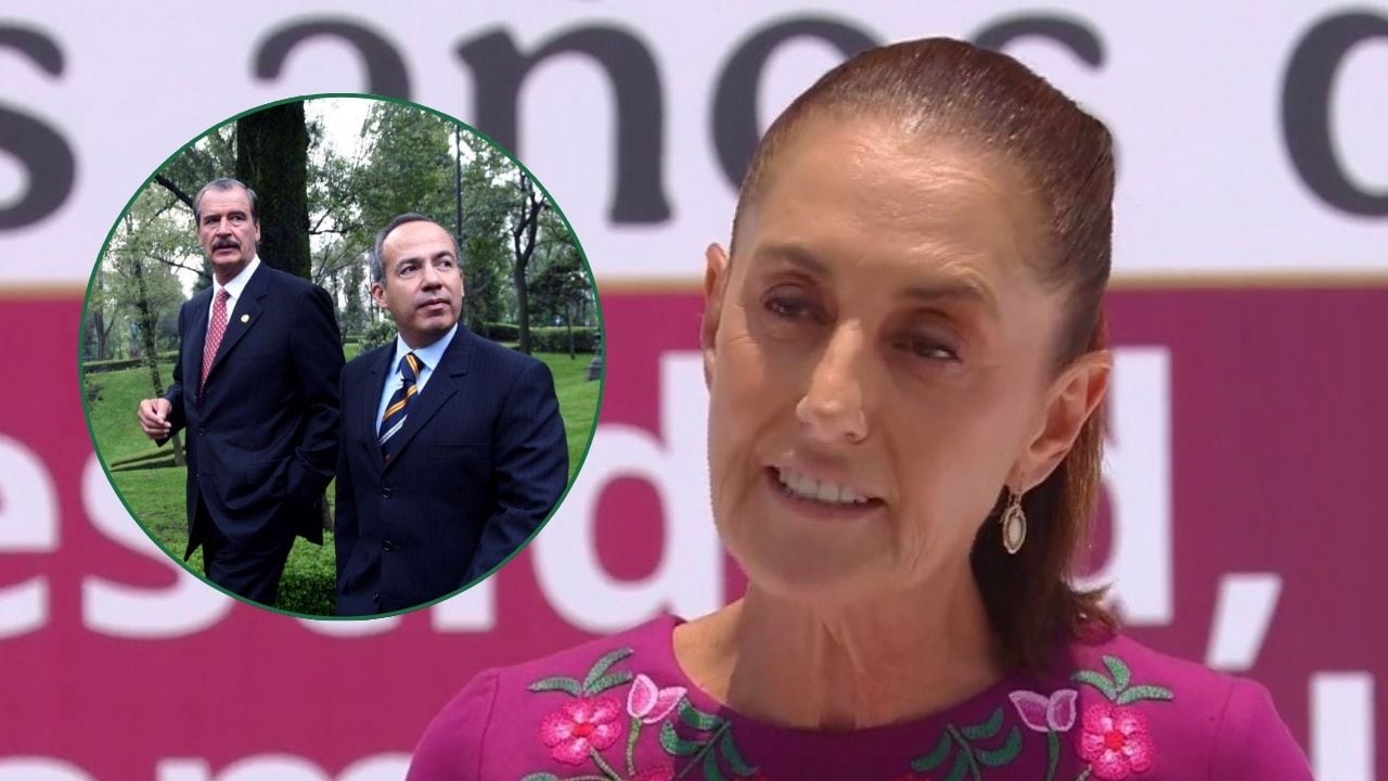 “Ese fue el narcogobierno”: Sheinbaum revienta contra Fox y Calderón durante su Segundo Informe