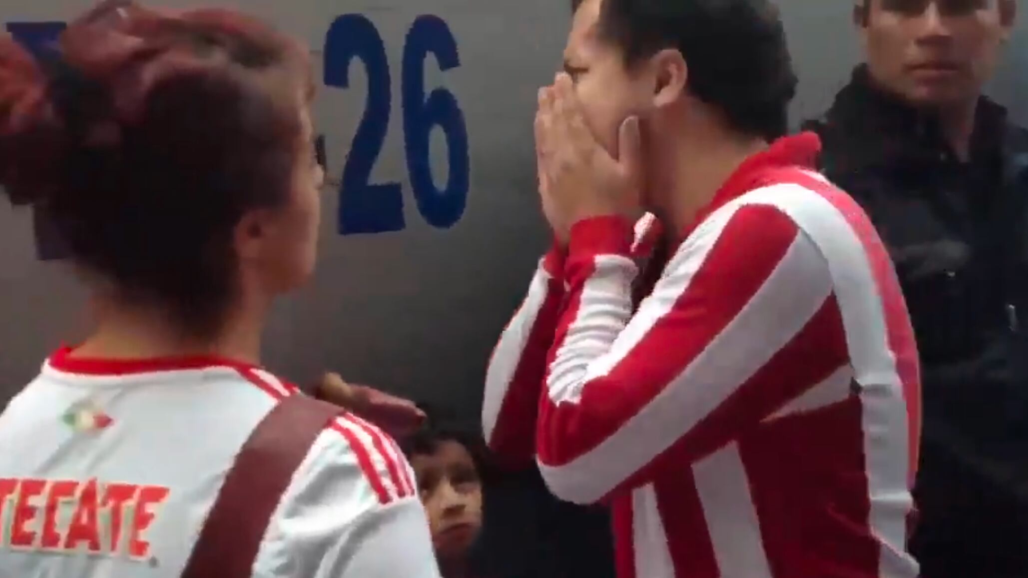 Gonzalo se hizo viral por llorar supuestamente tras una derrota de Chivas.