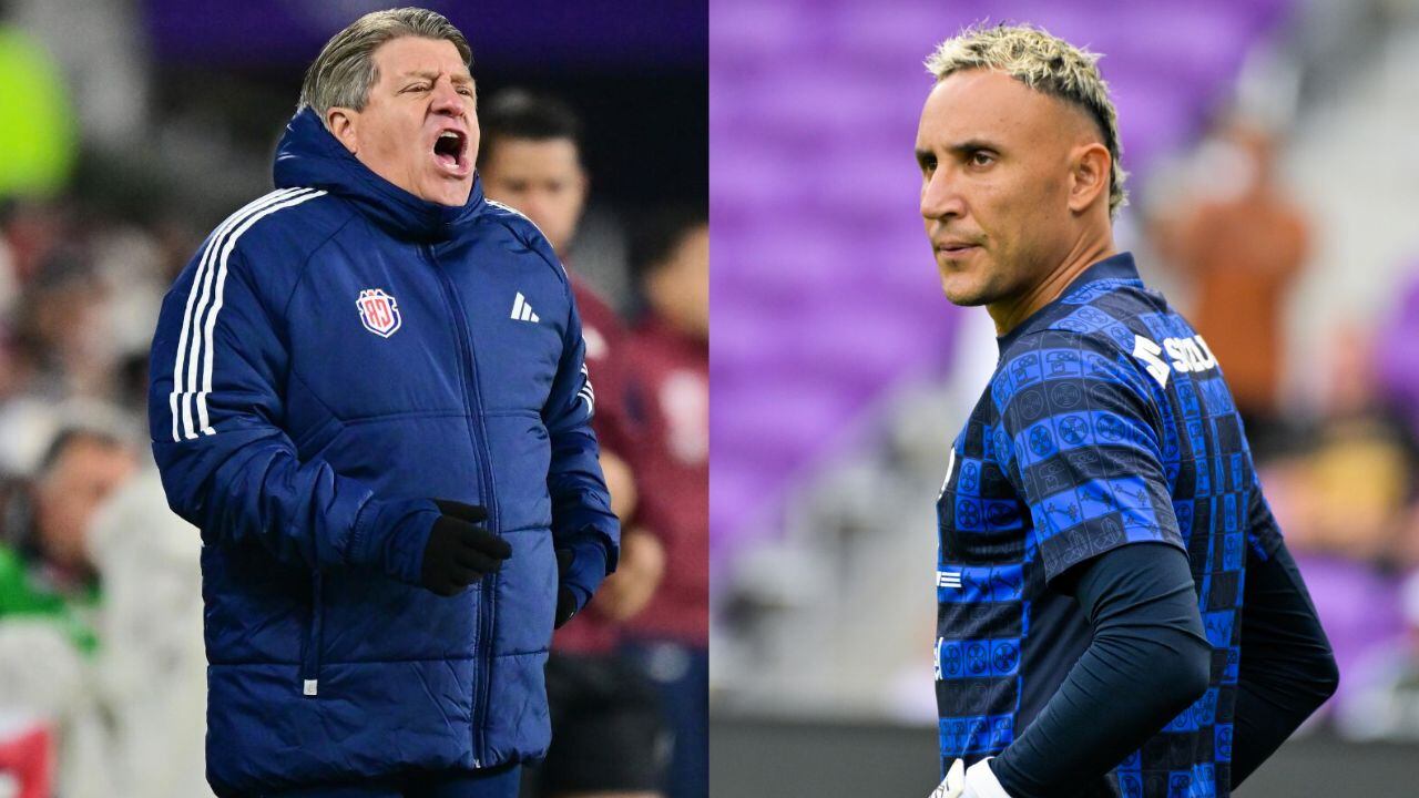 Keylor Navas y Miguel Herrera