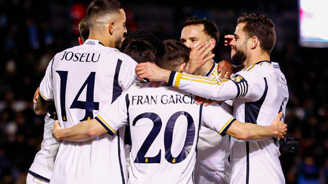 Real Madrid venció 3-1 a Arandina.