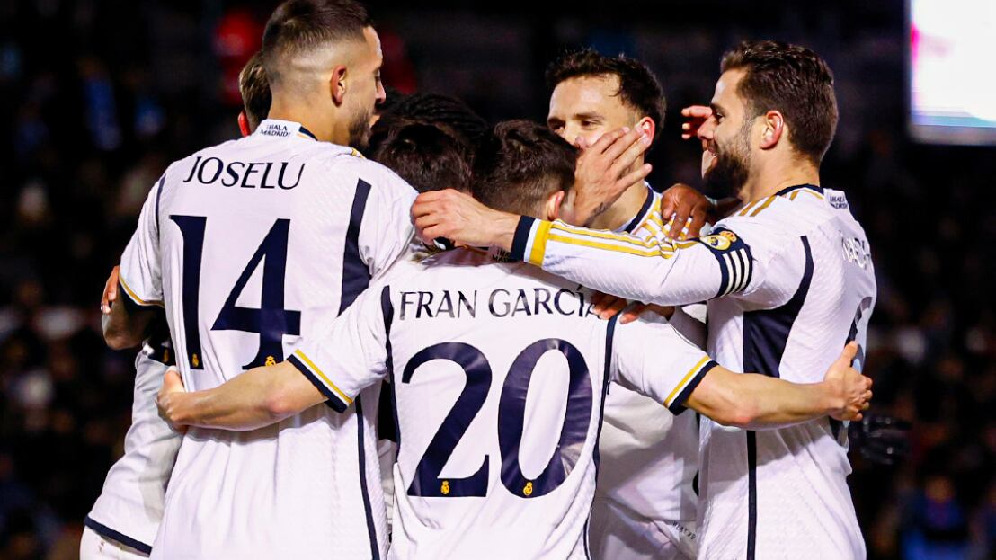 Real Madrid venció 3-1 a Arandina.