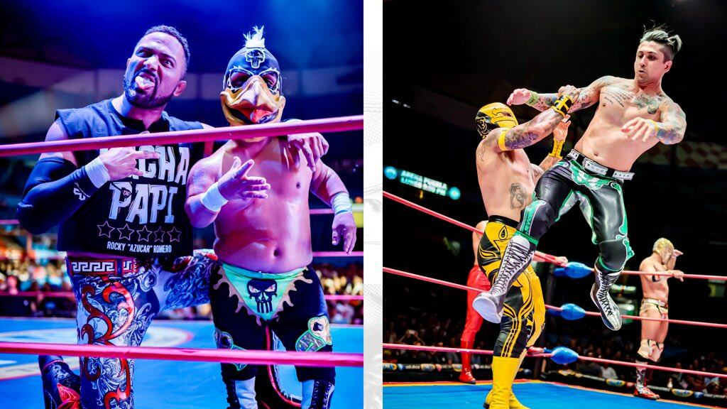 Romero y TJP son dos de las cartas fuertes en el equipo internacional I CMLL