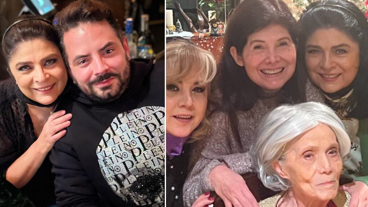 Victoria Ruffo y su hijo