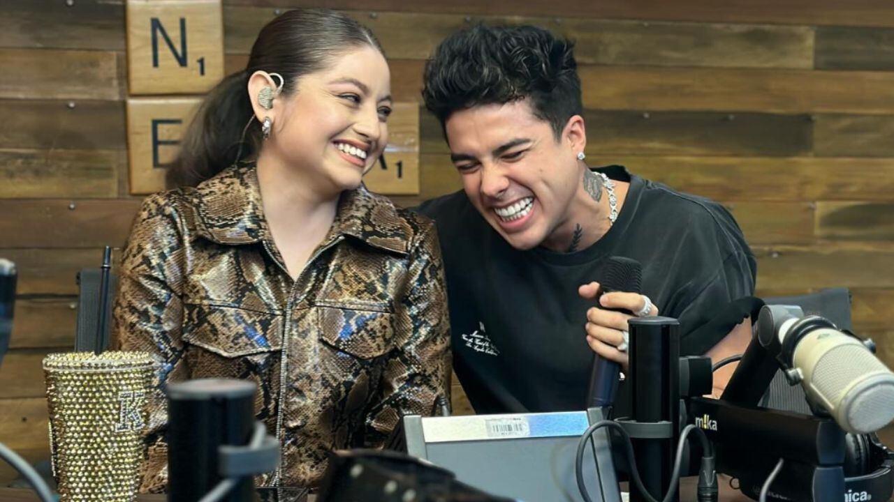 Karol Sevilla y Mario Bautista