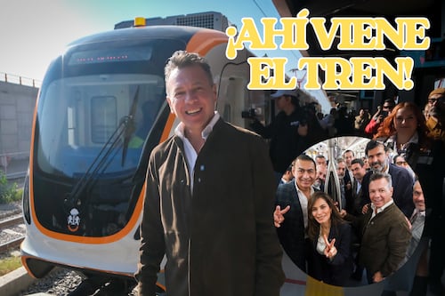¡Ahí viene el tren! El AMG estrena L4 con cinco rutas alimentadoras y servicio gratuito