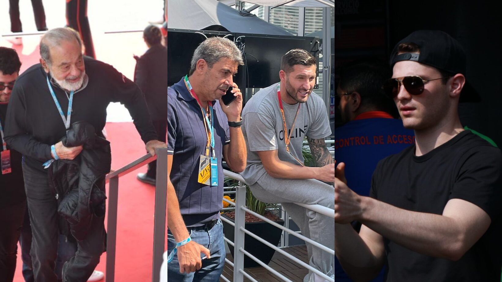 Carlos Slim, Arturo Elías Ayub, André Pierre Gignac y Pato O'Ward, fueron algunas de las personalidades que se dieron cita al circuito de la Magdalena Mixhuca.