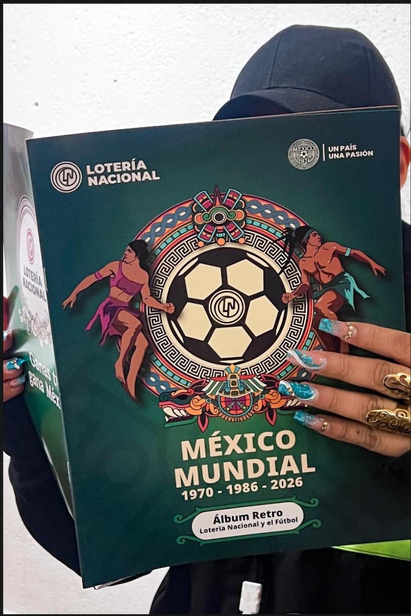 El Álbum Retro de Fútbol de la Lotería Nacional